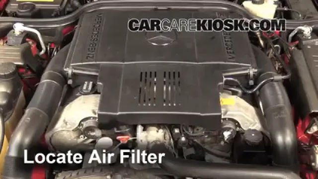 1998 Mercedes-Benz SL500 5.0L V8 Filtro de aire (motor) Cambio